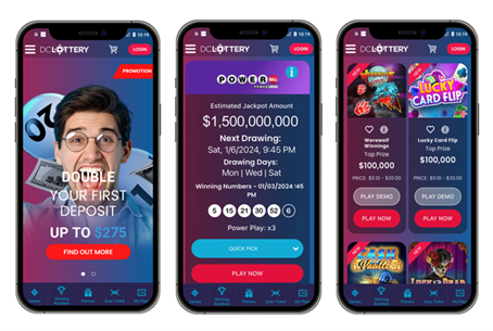 New Official DC Lottery Mobile App