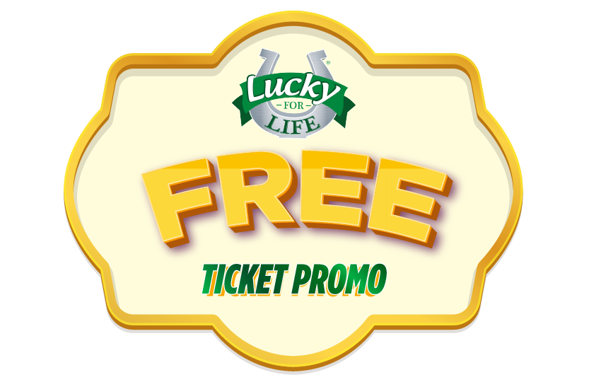Lucky for Life Free Ticket Promo