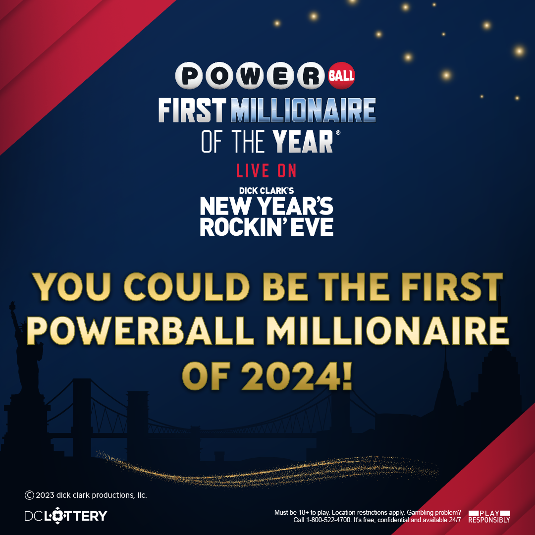 Powerball 1st Millionaire of the Year Promo