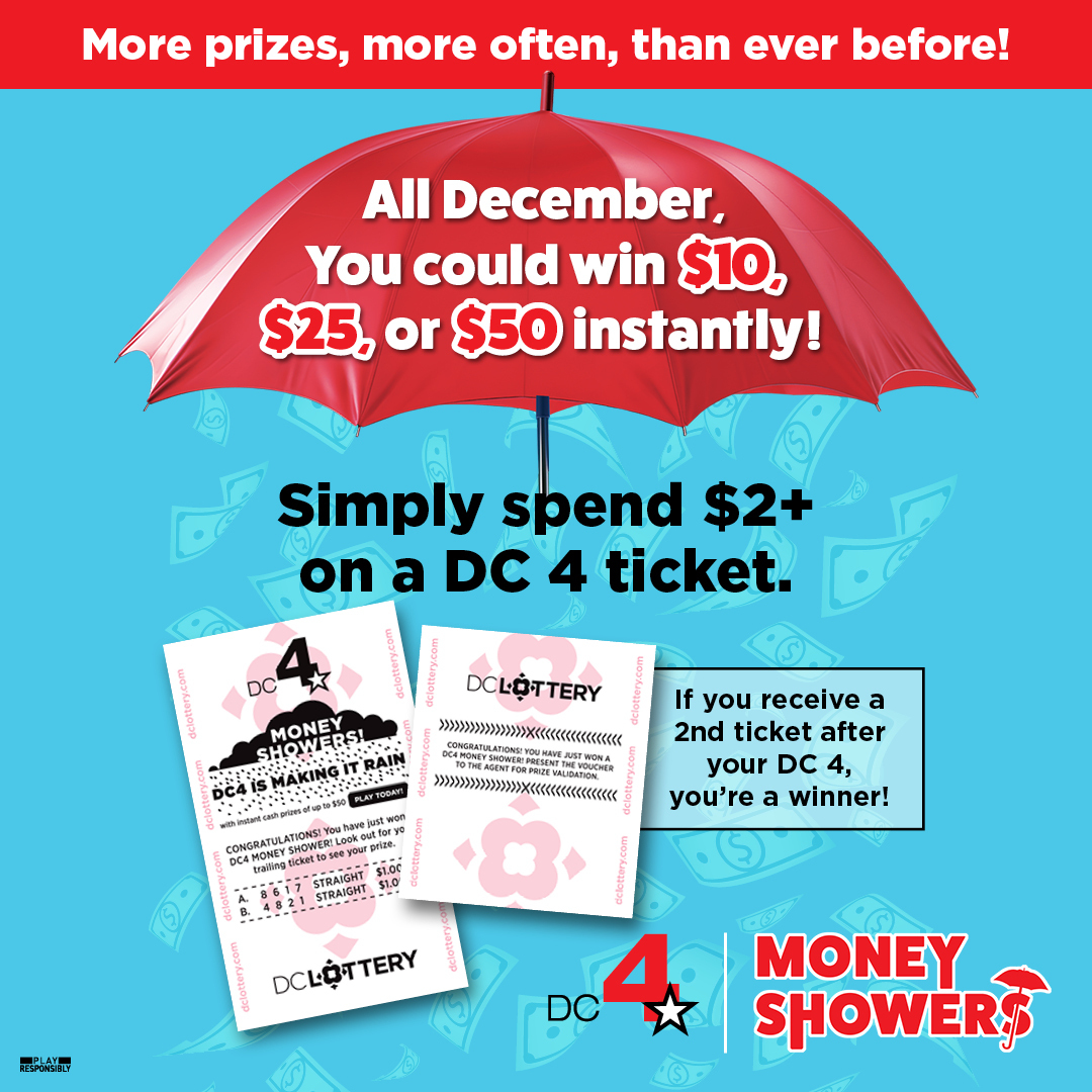 DC 4 Money Showers December 2025