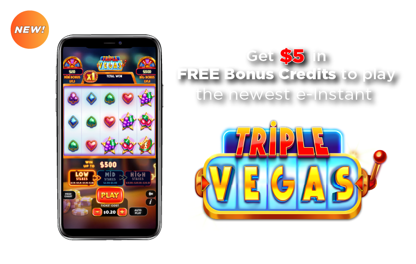 DC Lottery e-Instant, Triple Vegas