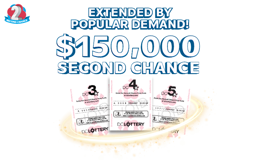 DC Lottery Numbers Second Chance Contest Extended, July 20, 2026
