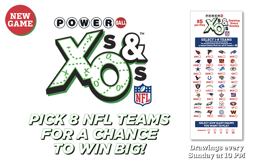 DC Lottery Powerball Xs & O's