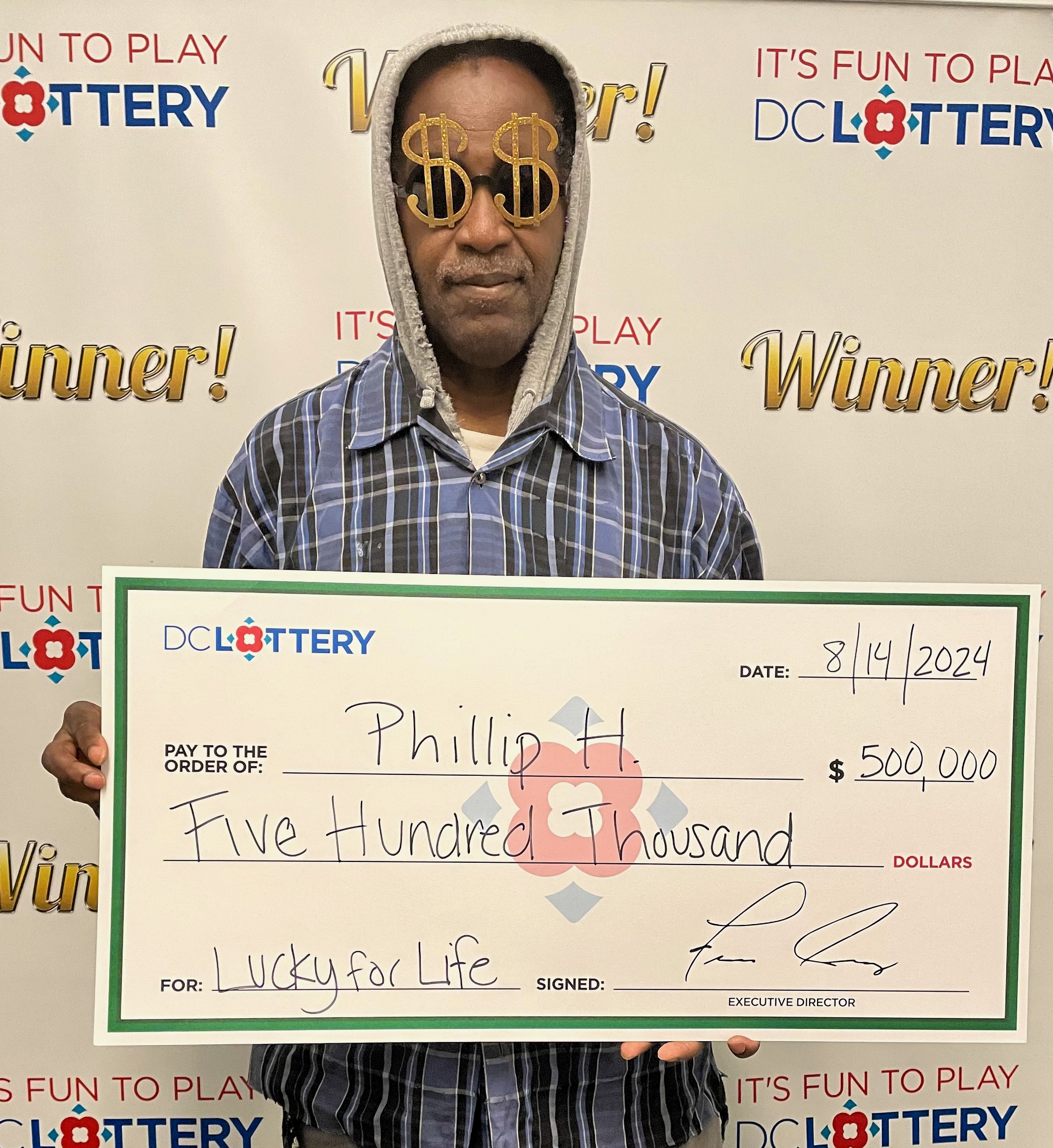 Philip H. $500K Lucky for Life