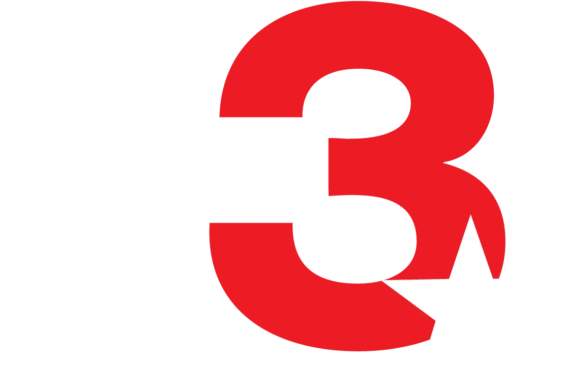 DC3 White Logo
