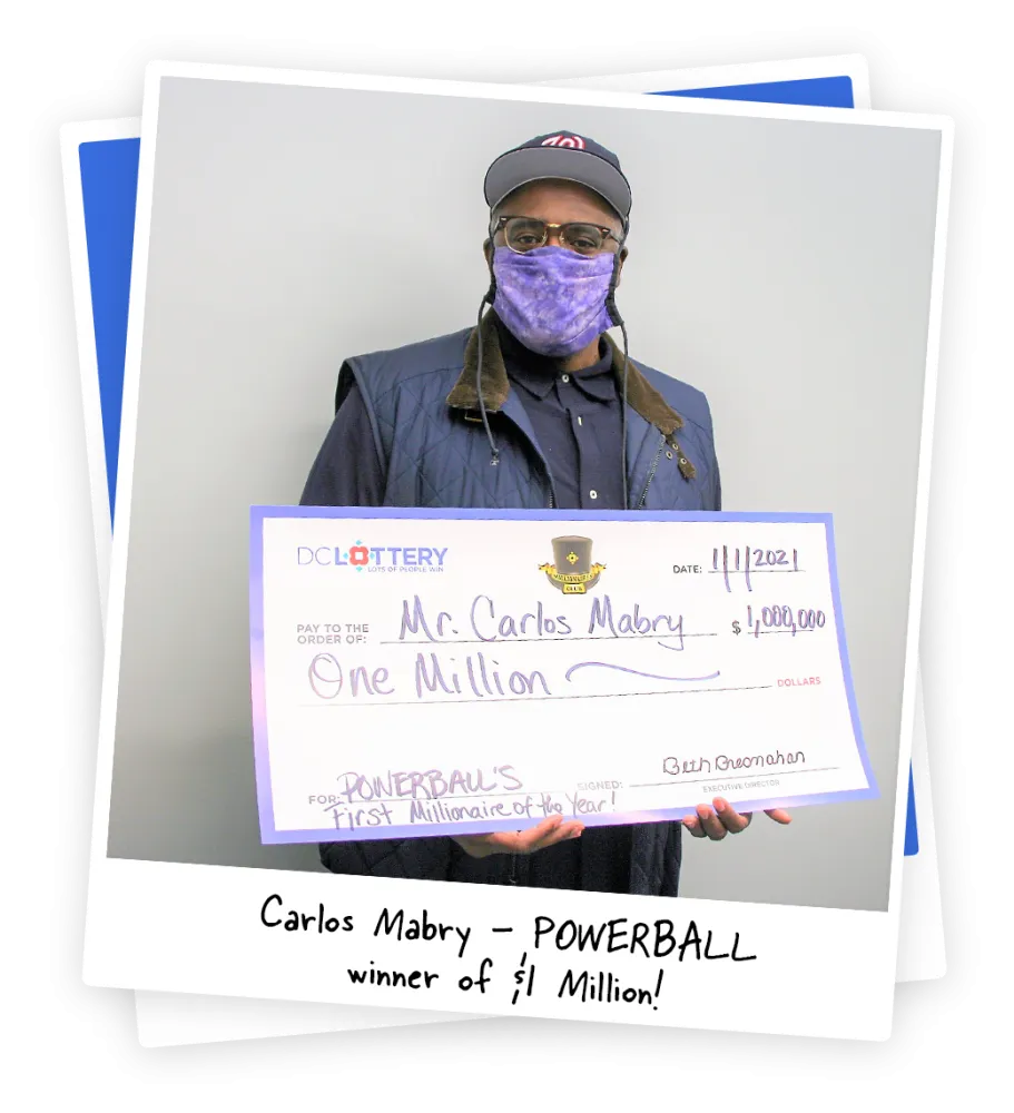 Carlos Mabry - Winner of Powerball's First Millionaire of the Year!