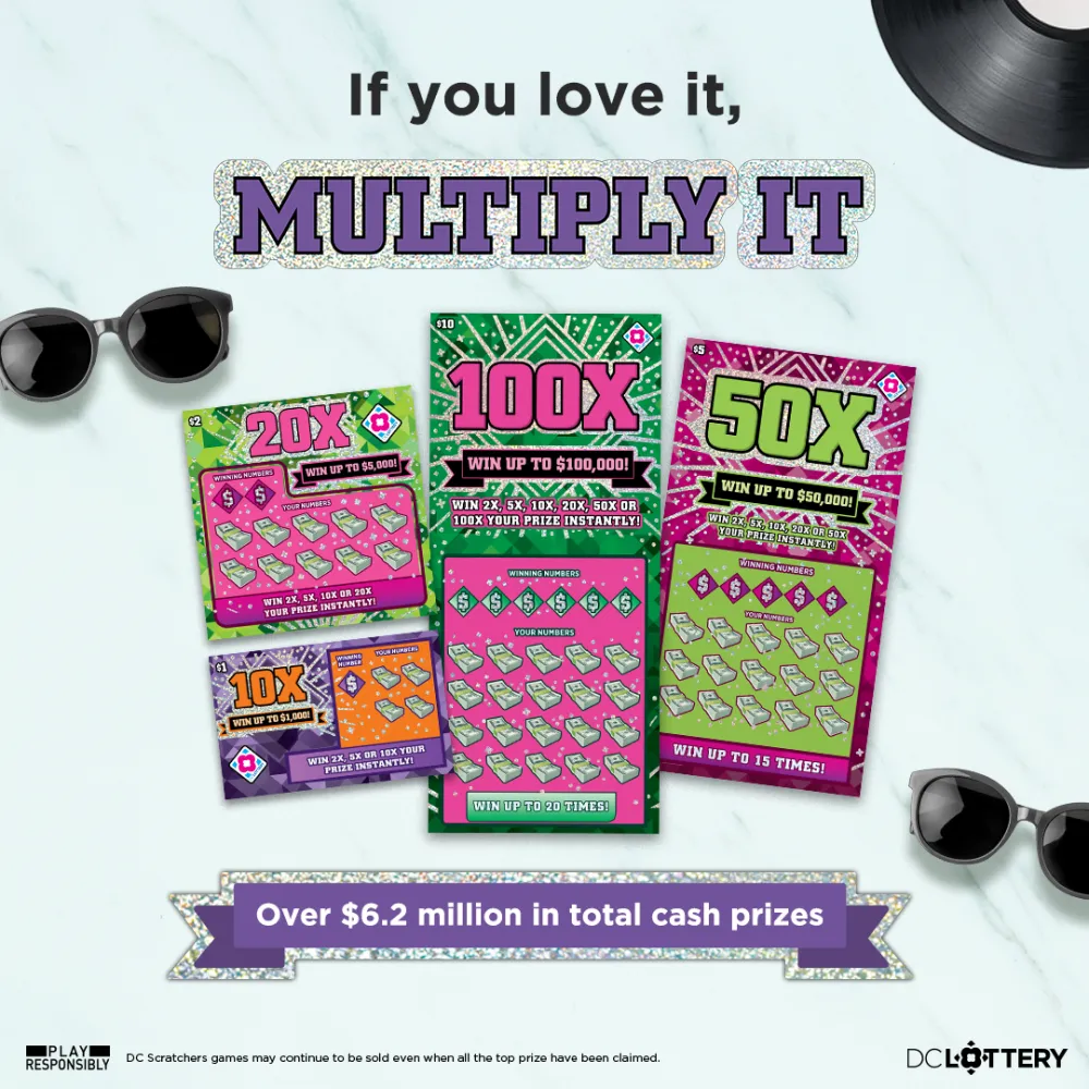 Multiply It Scratcher Promo Image of each scratcher