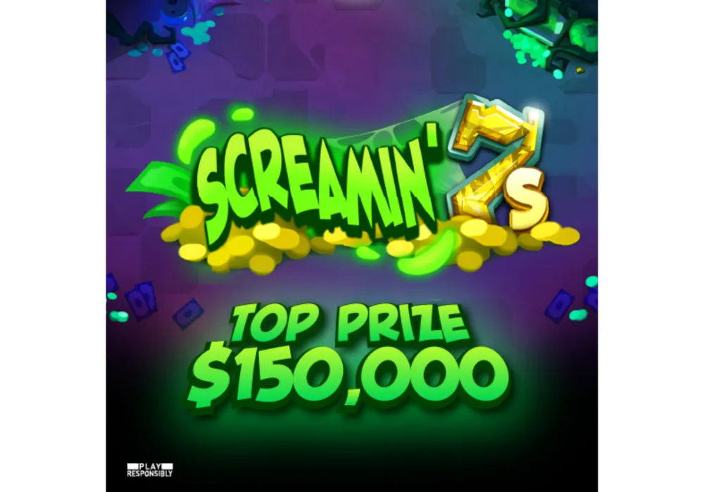 DC Lottery Screamin' 7s Top Prize $150,000