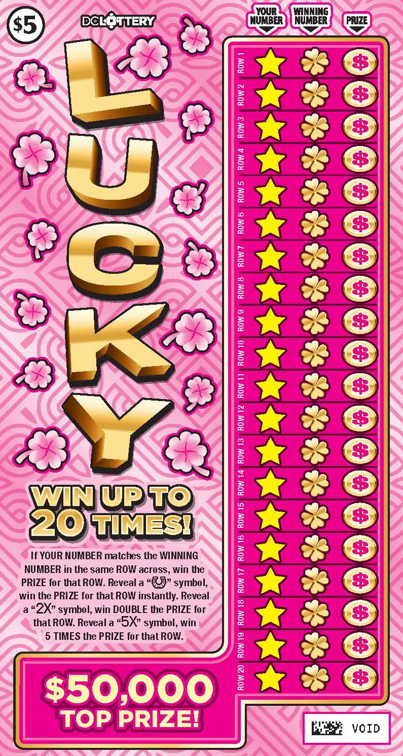Lucky scratcher from Washington DC Lottery