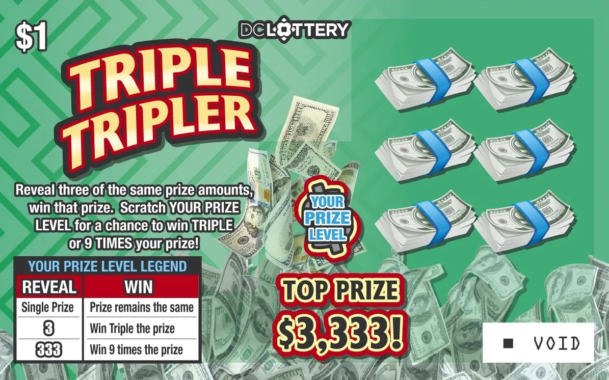 Triple Tripler scratcher from Washington DC Lottery