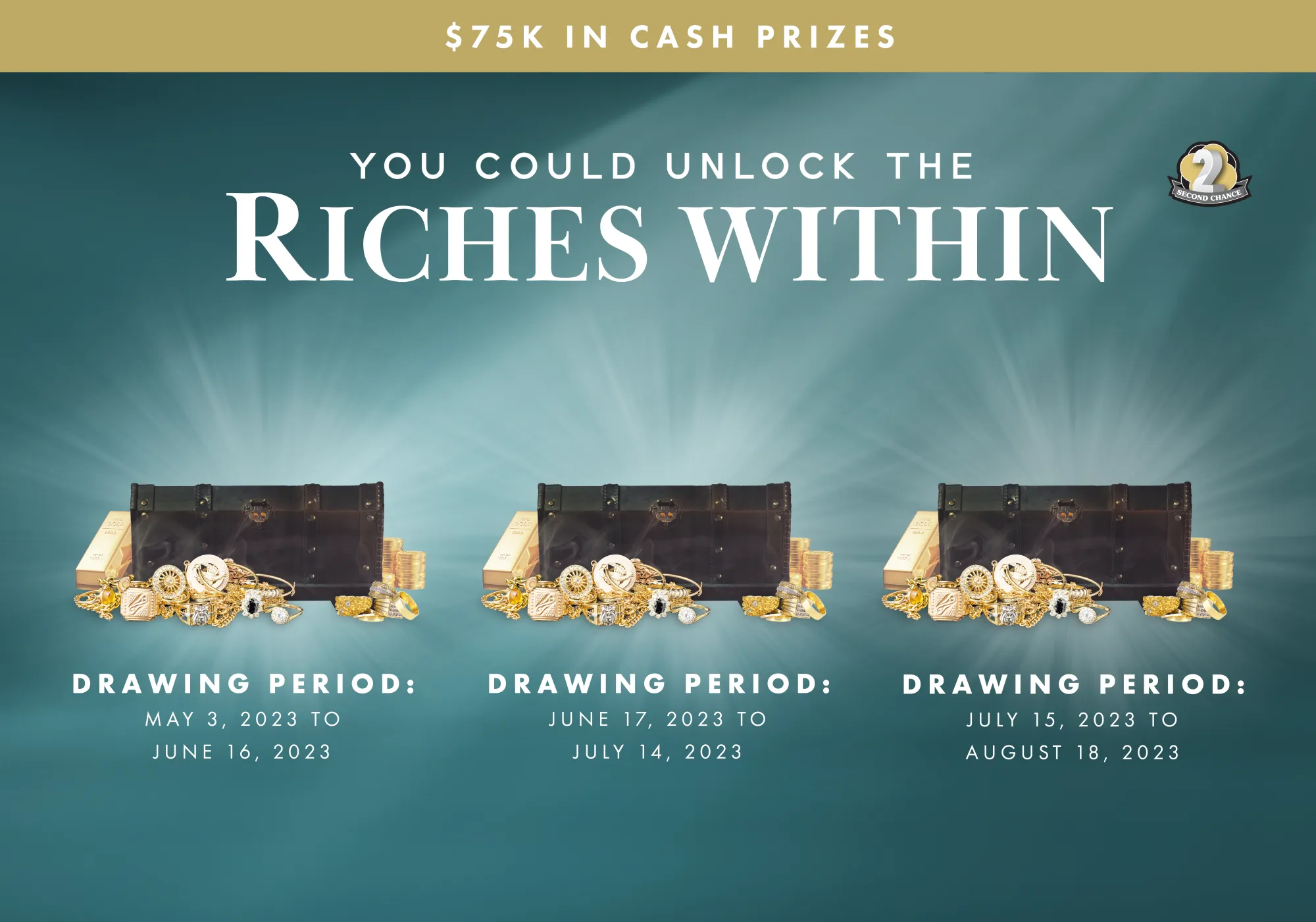 $30 Ultimate Riches 2nd Chance Contest