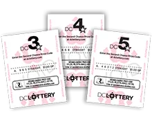 DC 3, DC 4, and DC 5 tickets
