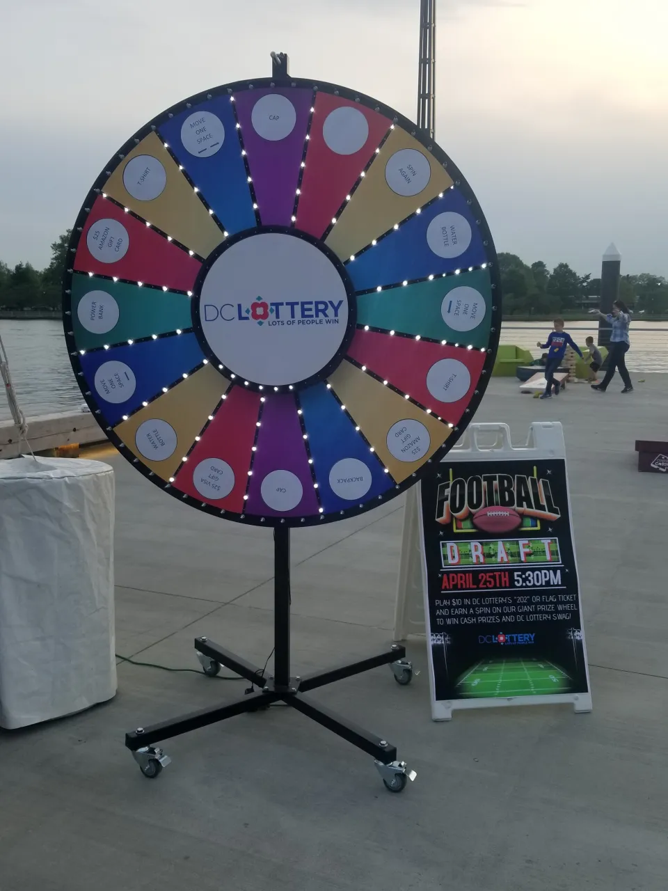 60" prize wheel
