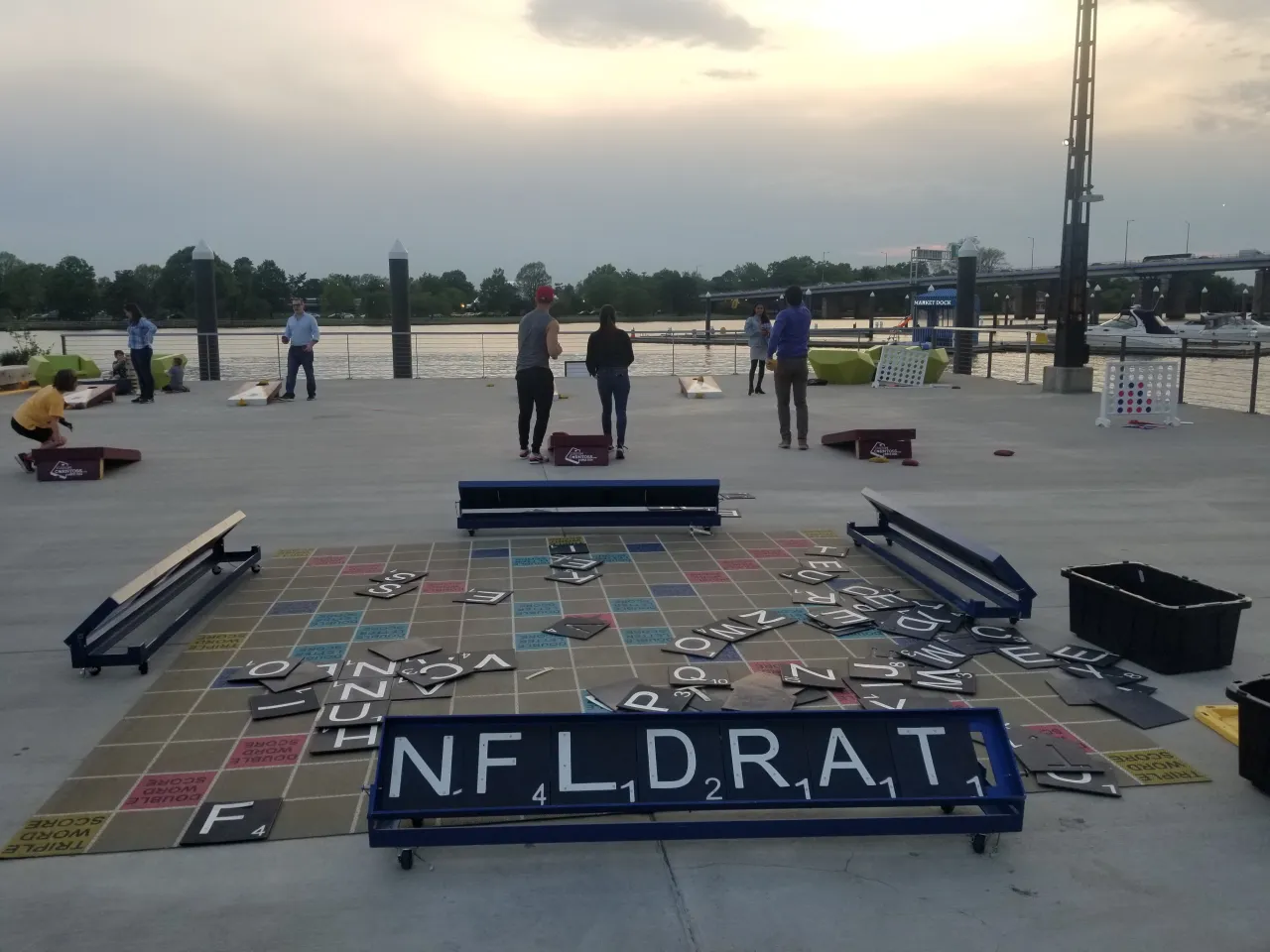 life size scrabble game